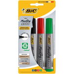 Marker permanent Marking 2000 ECOlutions, varf rotund, mediu, diferite culori, 4 buc/set BIC