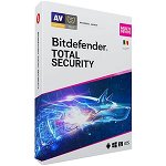 Antivirus BITDEFENDER Total Security, 1 an + 1 an gratuit, 3 PC, Retail