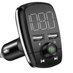 Modulator fm auto wireless t50 car kit bluetooth mp3 player dual usb port