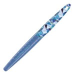 Stilou Herlitz My.Pen Wild Animals albastru, penita M, in cutie HZ50027248, 