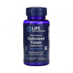 Optimized Folate (L-Methylfolate) 8500 mcg, Life Extension, 30 tablete