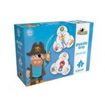 Puzzle trio Personaje (circular) NOR2228