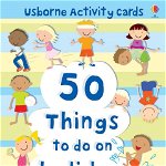 50 things to do on holiday Cards