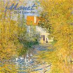 Monet - 2024 Square Wall Calendar 