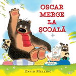 Oscar merge la școală - Paperback brosat - David Melling - Litera mică, 