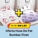 Pachet promotional 1 + 1 Husa de Pat Din bumbac Finet, LP-PPHBF-29, JOJO HOME