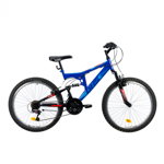 Bicicleta Copii Dhs Terrana 2441 - 24 Inch, Albastru, DHS