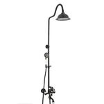 Coloana de dus TRENDY'S, 3 functii, negru jade antichizat