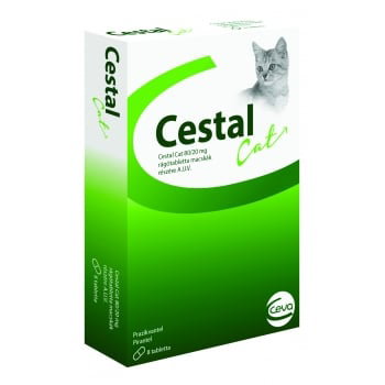 Antiparazitar intern pentru pisici Cestal Cat Chew