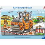 Puzzle Ravensburger - Compactor Asfalt, 15 piese (06139), Ravensburger