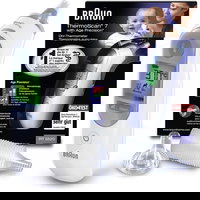 Termometru auricular BRAUN Termoscan 7 Age Precision TOW004690, alb-gri