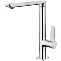 Baterie de bucatarie Teka FO 915 ţeavă de curgere turnată înaltă Crom