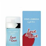 Apa de toaleta Dolce & Gabbana Light Blue Love is Love, 100 ml, pentru femei