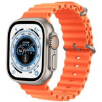 Curea Tech-Protect Iconband Pro pentru Apple Watch 4/5/6/7/8/9/Se/Ultra 1/2 (42/44/45/49 mm) Portocaliu, Tech-Protect