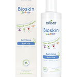 Lapte de Baie pentru Bebelusi si Copii (Piele Sensibila, Uscata, cu Eczeme) Bioskin 200ml, SALCURA NATURAL SKIN THERAPY