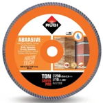 Disc diamantat TON 250 SUPERPRO RUBI, 250/25.4mm, caramida, piatra, calcar, marmura, 31909