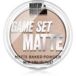 Makeup Obsession Game Set Matte pudră matifiantă coaptă culoare Navagio 7.5 g, Makeup Obsession