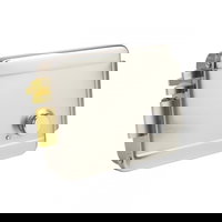 PNI Yala electromagnetica H1073A din otel, cu butuc Fail Secure NO, Se potriveste solutiilor de interfon cu intercom sau sisteme, PNI