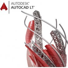 Autodesk AutoCAD LT 2017 Commercial New Single-user ELD Annual Subscription with Advanced Support