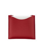 Fine leather refillable compact case, La Bouche Rouge