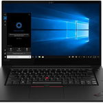 Laptop Lenovo ThinkPad X1 Extreme 2nd Gen cu procesor Intel® Core™ i7-9750H pana la 4.50 GHz, 15.6", UHD, HDR 400, 16GB, 512GB SSD, NVIDIA GeForce GTX 1650 4GB Max Q, Windows 10 Pro, Black