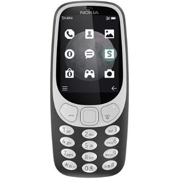 Telefon mobil Nokia 3310 3G Dual SIM Charcoal