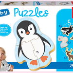 Puzzle North Pole, 5 x 2-5 piese