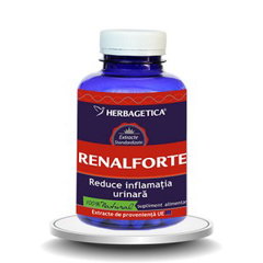 Supliment Renalforte, 120 capsule, HERBAGETICA