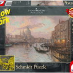 Puzzle Schmi, Thomas Kinkade, Strazile Venetiei, 1000 Piese, Multicolor, Schmidt Spiele