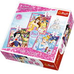 Puzzle Trefl 3 in 1, Lumea minunata a printeselor 20/36/50 piese