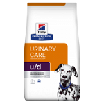 HILL'S Prescription Diet u/d Urinary Care, dietă veterinară câini, hrană uscată, sistem urinar, 4kg, Hill's Prescription Diet