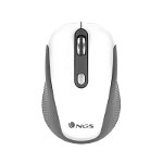 
Mouse Wireless Optic USB 800/1600dpi Alb NGS
