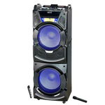 Boxa Profesionala Superbass , Usb , Bluetooth , Afisaj Digital , Telecomanda Si Joc Lumini , 400w, AKAI