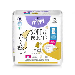 Scutece Happy 4 Maxi 8-14 kg, 14 bucati, Bella Baby, Bella Baby