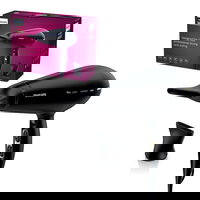 Uscator profesional  Prestige Pro HPS920/00 - Tehnologie ThermoProtect - 2300 W - 6 setari de temperatura si viteza - jet de aer rece - ingrijire cu ioni - concentrator Style&Protect - Negru, Philips