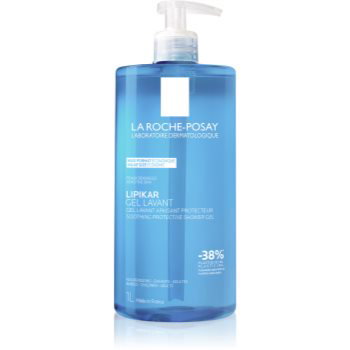 Gel de curatare calmant pentru pielea sensibila sau uscata Lipikar, 1000 ml, La Roche Posay