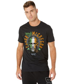 Imbracaminte Barbati UFC UFC Conor McGregor Flagged T-Shirt Black, UFC