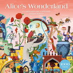 Puzzle 1000 de piese, Alice's Wonderland, A Curiouser and Curiouser Jigsaw Puzzle, Carton