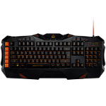 CANYON Wired multimedia gaming keyboard with lighting effect  Marco setting function G1-G5 five keys. Numbers 118keys  US layout  cable length 1.73m  500*223*35mm  0.822kg