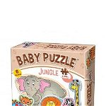 Baby puzzle Animale din jungla - 2,3,4 piese
