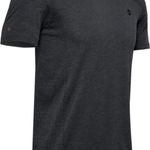 Under Armour, Tricou elastic fara cusaturi, pentru fitness Rush, Negru, S, Under Armour