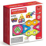 Joc magnetic de constructie Challenger Set Extra Provocari 14 piese Magformers, Magformers