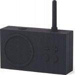 Radio Lexon LEXON Radio FM și difuzor fără fir TYKHO3 portabil, Conexiune fără fir, negru pur, Bluetooth, Lexon