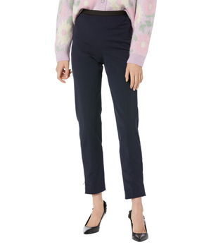 Imbracaminte Femei Mango Paola Cropped Leggings Dark Blue, Mango