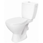 Set toaleta compact Cersanit Kaskada 66,5 cm cm alb (K100-206), Cersanit