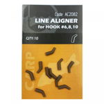 Accesoriu Monturi Line Aligner MMT Orange 1cm pentru Carlige No.6, 8, 10 10buc