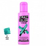 Crazy Color Vopsea semipermanenta 67 Blue Jade 100ml, Crazy Color