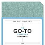 Go-To Notebook with Mohawk Paper, Sage Blue Lined (Go-To)