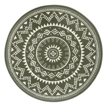 Covor verde rotund ø 200 cm Valencia - Hanse Home