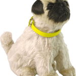 Câine interactiv LeanToys Pug Pug Plush Barks Waggles His Coada, LeanToys